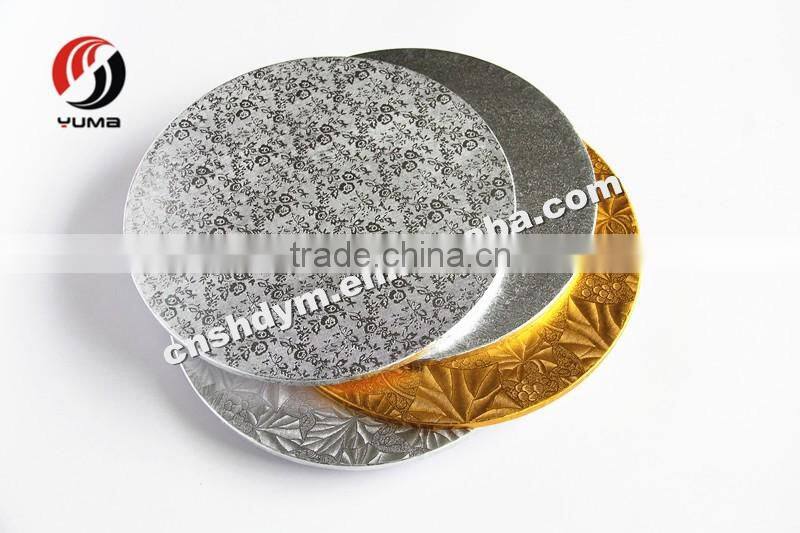 grape leaves disposable paper dish mono cake board