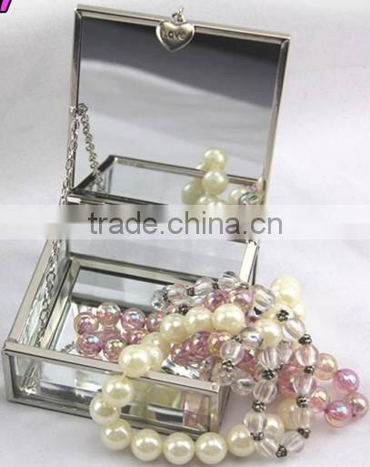 custom logo printed jewelry boxes, colorful glass jewelry box