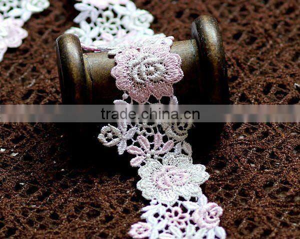 Water Soluble nylon lace/lycra lace/embroidery lace/flower lace/edge lace/