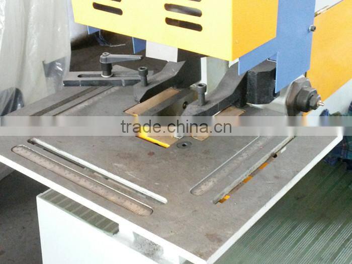 Hydraulic metal plate Multi-fonction ironworker machine tool from manufacture