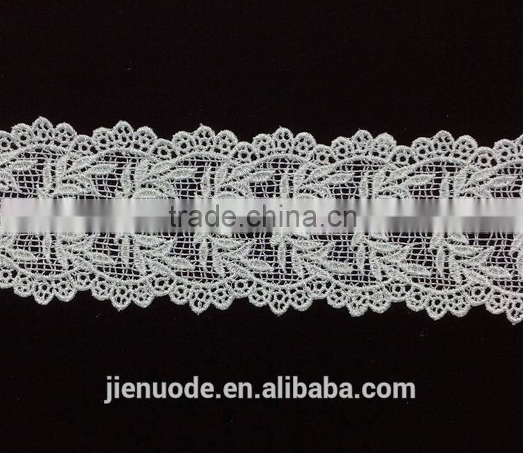 New Arrival Latest Design Fashion Handmade Embroidered French Lace Trimmings
