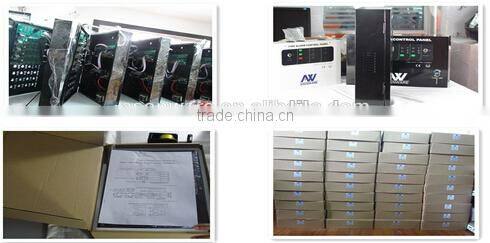 2 wire 100 addresses addressable Fire Alarm Control Panel connect addressable parts