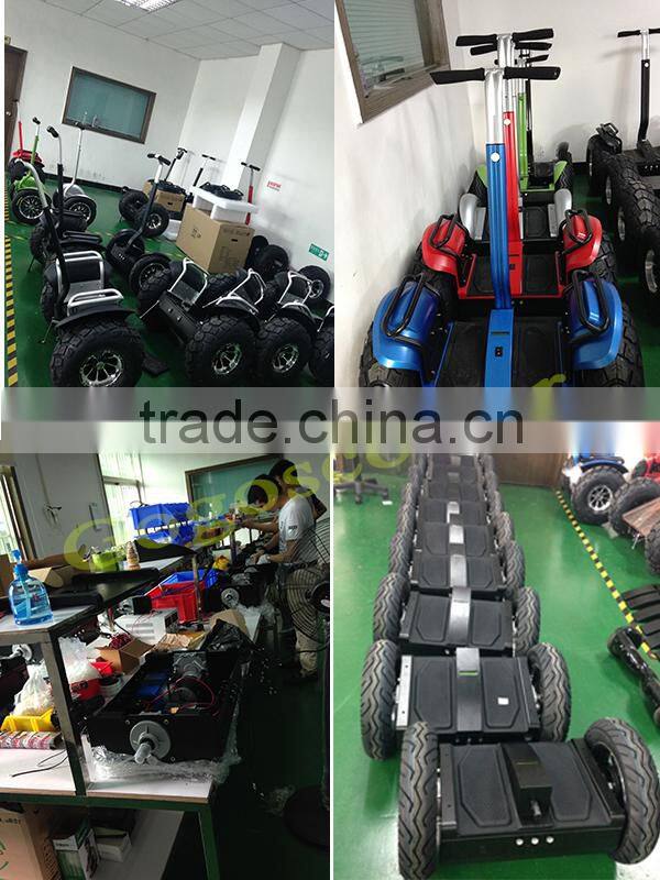 Factory outlet 2 wheel stand up electric chariot x2