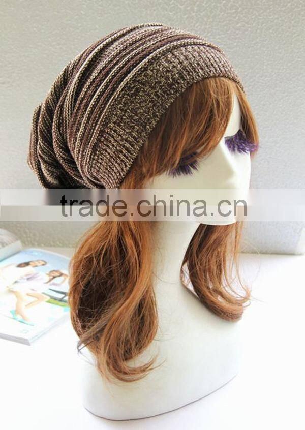 Sales Men Women Knit Baggy Beanie Winter Hat Ski Slouchy Chic Cap Fashion Camo