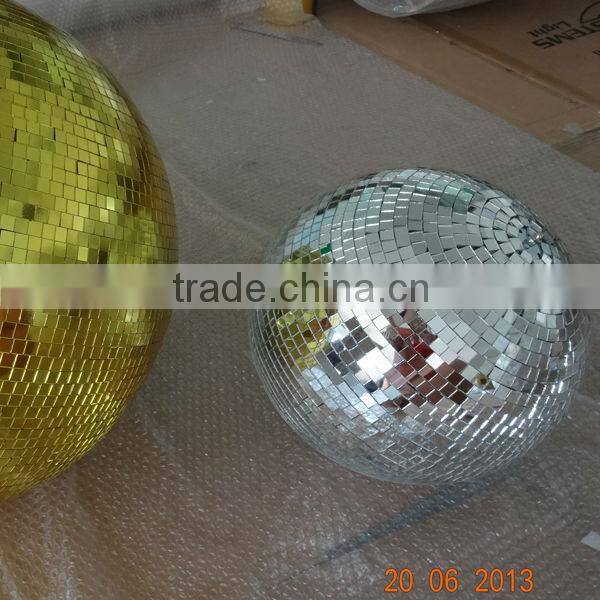Silver or Black color 30cm/40cm /50/60cm diameter christmas hanging decorating mirror balls With Plastic or Fiberglass core