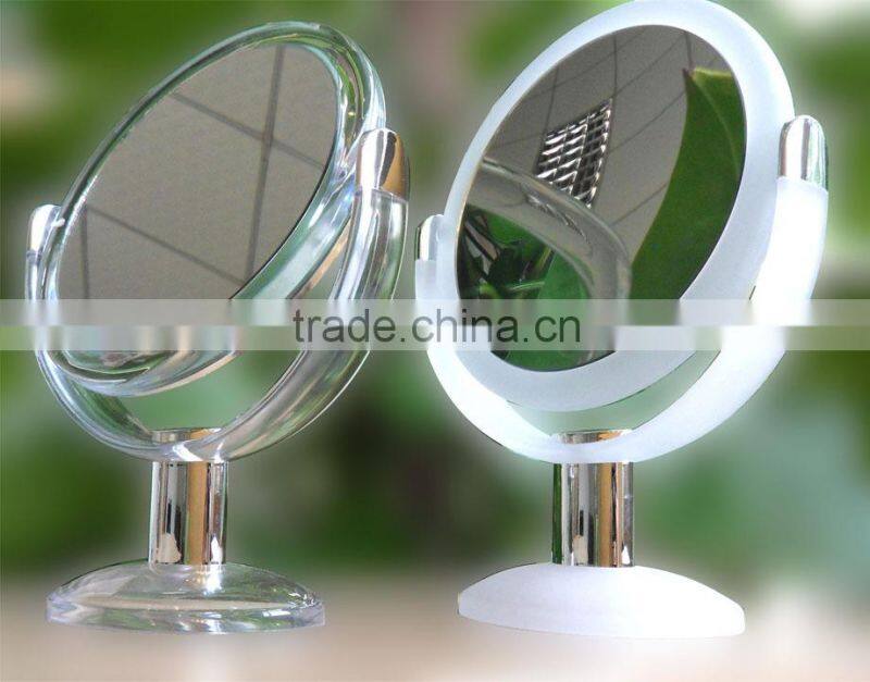 Rosegold makeup mirror vanity desktop double sided 10x magnifying mirror