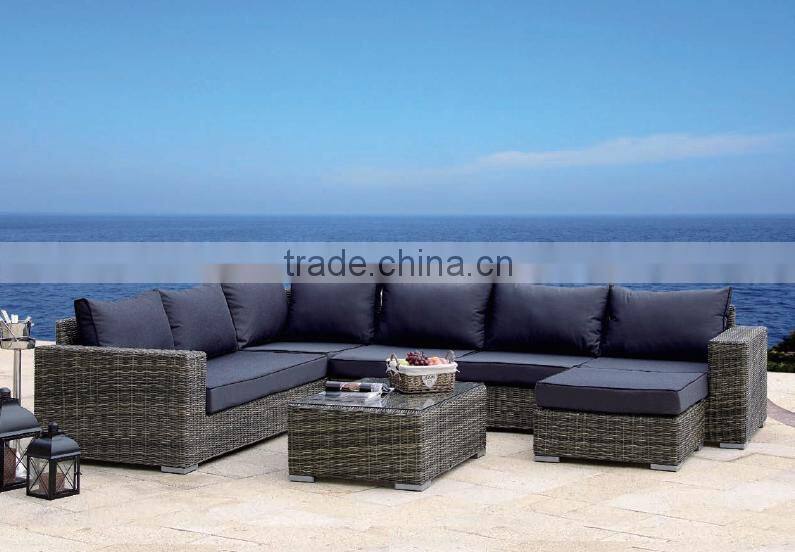 2016 All weather 3pcs garden furniture cheap rattan bistro set