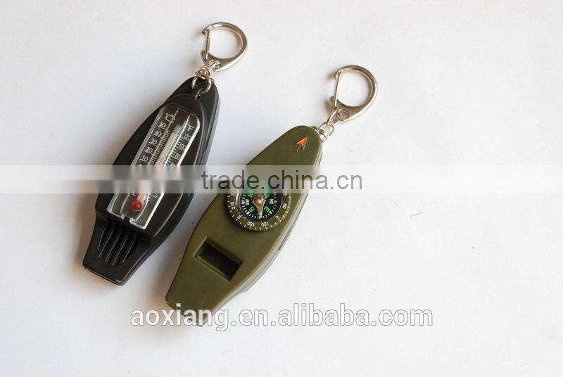 good quality whistle compass ,pocket compass ,mini plastic compass