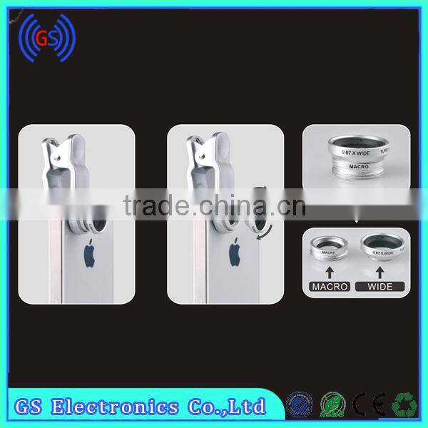 2015 Clip Fisheye Camera Lens Universal Samrtphones Cell Phone Lens Attachment