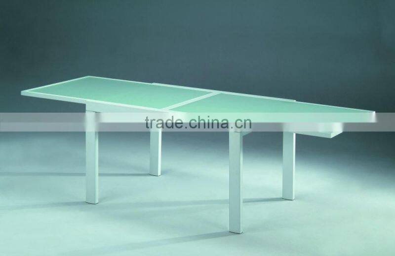 Extendable Glass Dining Table