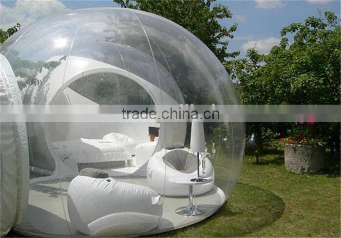 cheap inflatable transparent bubble tent dome tent for sale