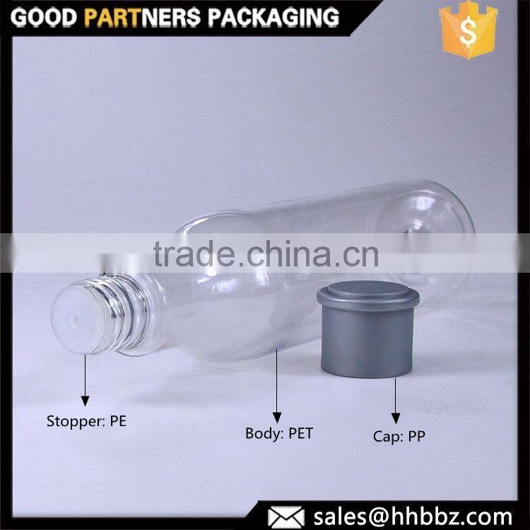 180ml 6oz personal care csrew cap clear water pet bottles in shantou