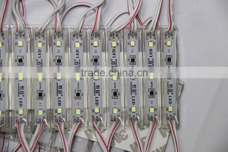 high brightness IP67 waterproof for outdoor using led module string for backlight