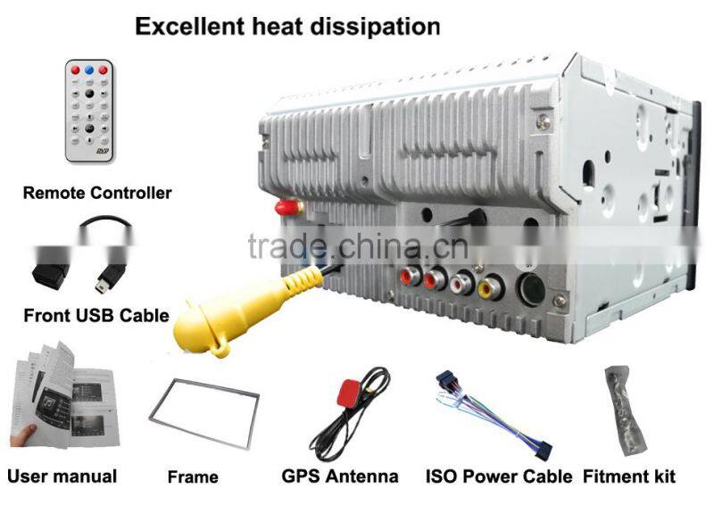 6.2'' withUSB/SD/DVD car radios with bluetooth