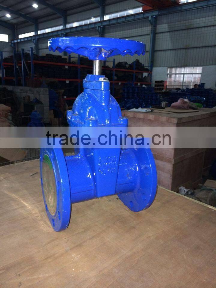 Ductile Iron DIN3352 F4 DN100(4 inch) Gate Valve PN10/PN16