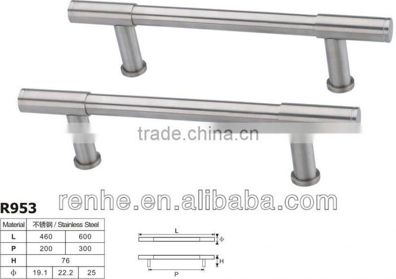 Goden coated Stainless steel push handle