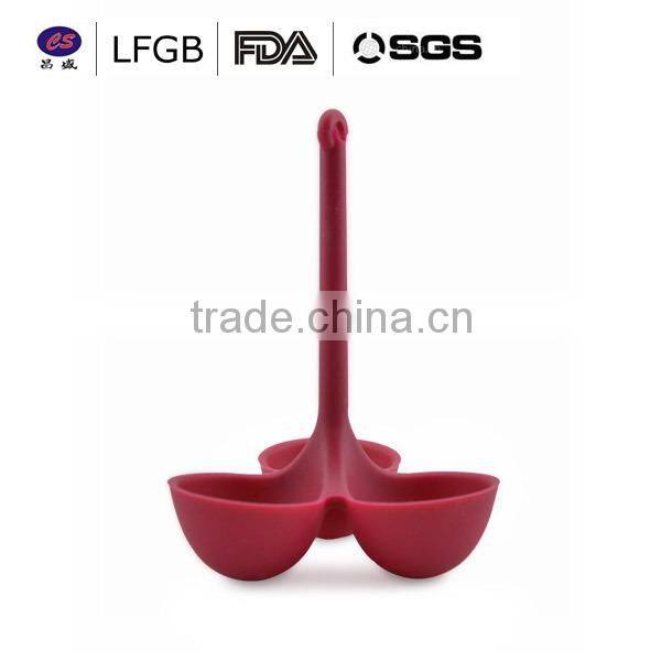 2014 new design fashionable professional customized silicone egg boiler for microwave