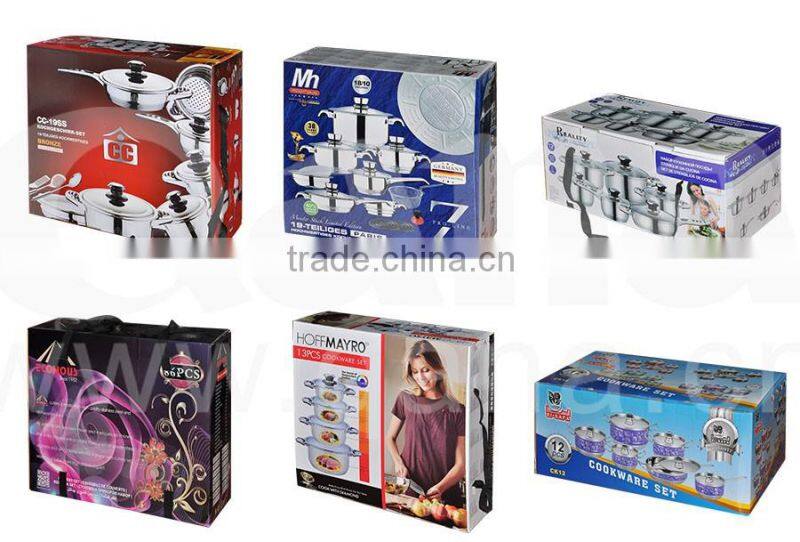 Eco-Friendly high quality Stainless Steel Cookware for sale