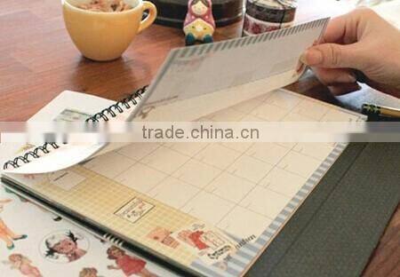 spiral desk calendar, cangnan