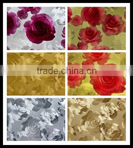 Cheap vinyl washable 3d stone wallpaper