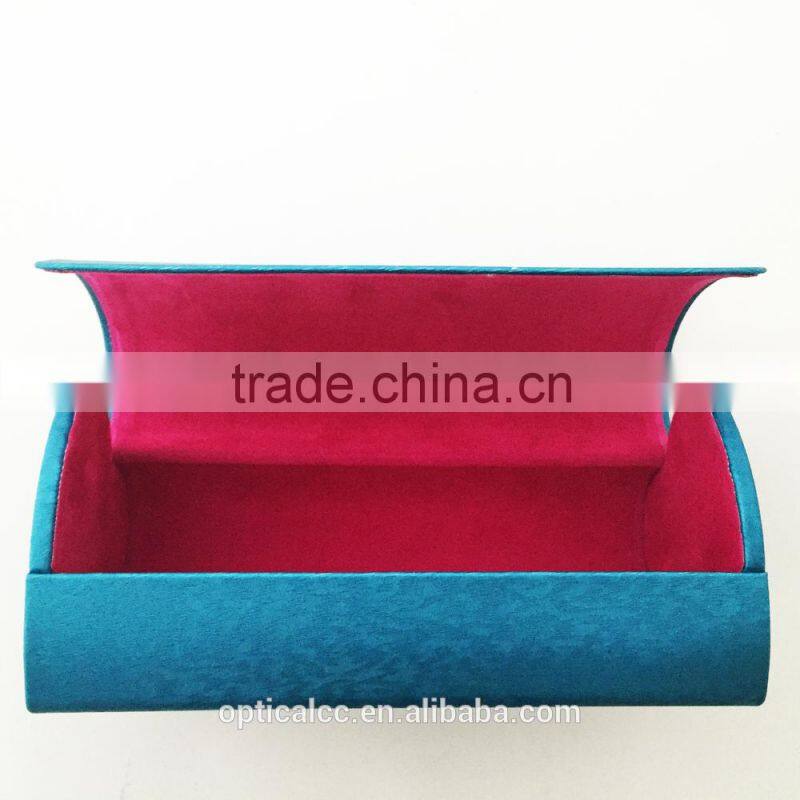 Customized Cheap PU Leather Sunglasses Hard Case