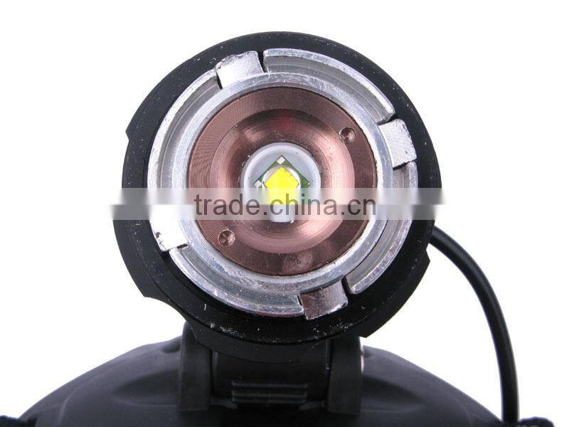 2015 Trede Assurance Supplier led headlamp manufacturers K12 XM-L T6 LED 3-Mode Focus Zoom Headlamp