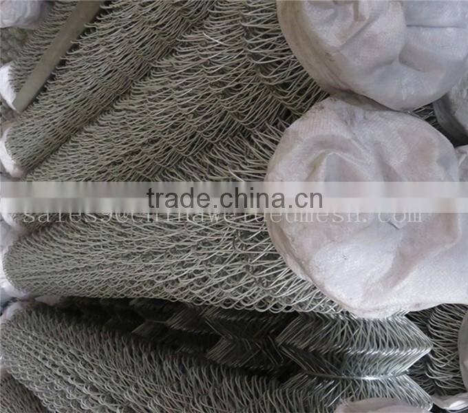 75mmX75mm diamond hole opening pvc coated chain link fencing