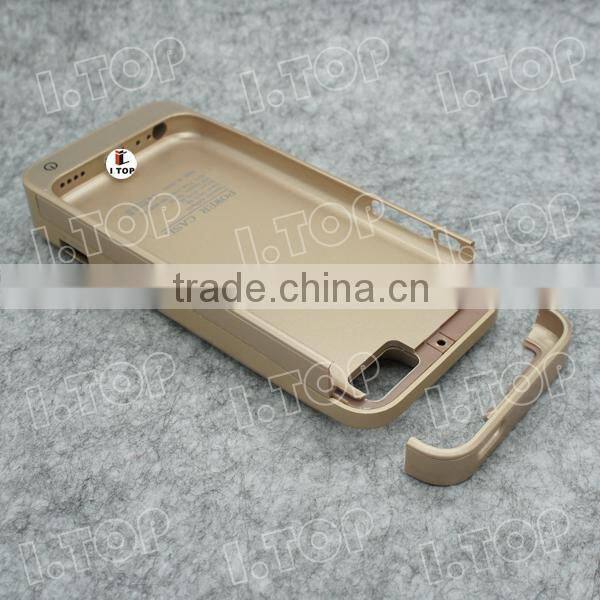 New Arrive Battery Case for iPhone 5/5S/5C Battery Case With Plug
