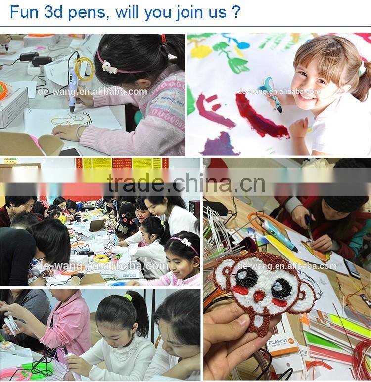 3d 2016 hot selling pen 3d drawing pen with CE Rohs