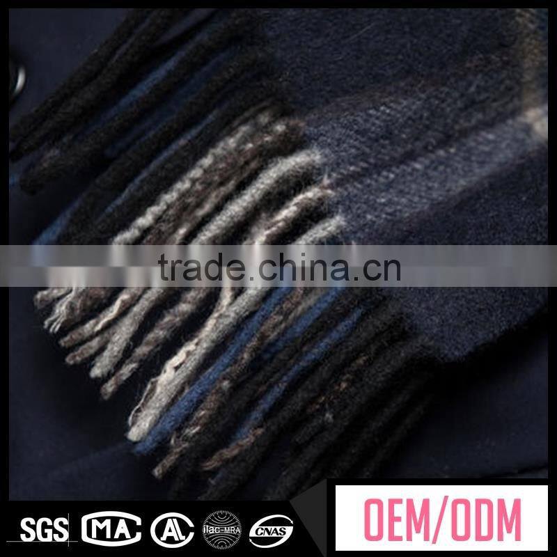 Hot sell pure mongolian woolen scarf, scarves for men, checked for men scarves