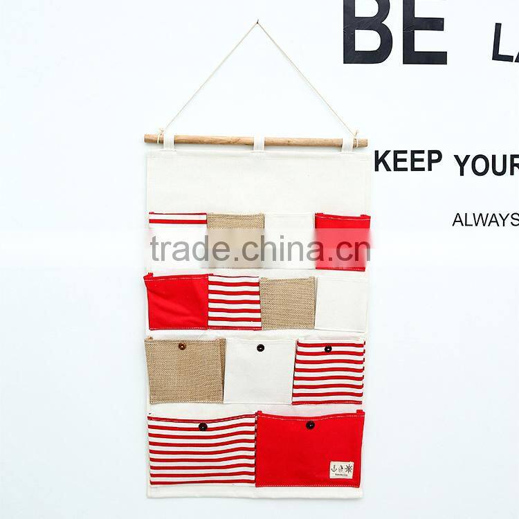 2015 new Creative home decoration oversized Cloth art wall-mounted multipurpose storage bag
