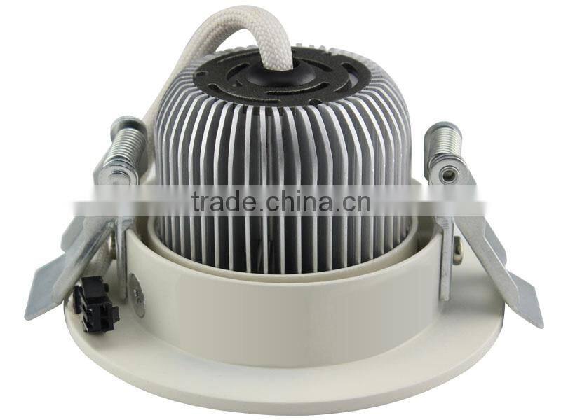 5W LED COB Indoor Gimbel Down Light CE/Rosh listing Ra 90 warm white with TUV CE driver
