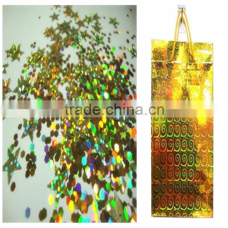 China Wholesale & Many Patterns OPP Holographic Film