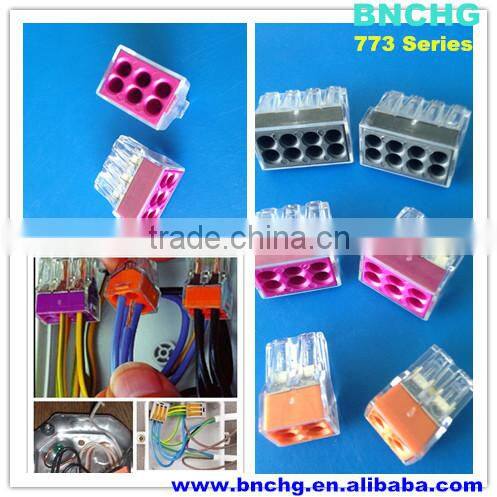 made in china wago push button connectors for junction boxes 773series in large stock