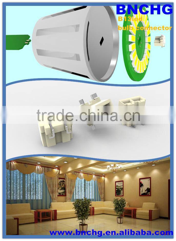 Hot sales pcb edge led bulb connectors suit for 1.0 /1.2 printed circuit boards