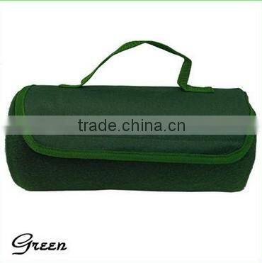 polka dot fleece blanket