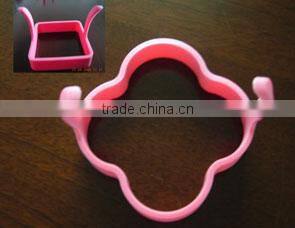 FDA & LFGB approved silicone square rubber egg ring