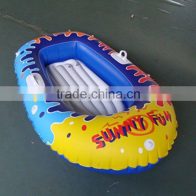 3 person frog printing kids summer green pvc inflatable inflatable boat china inflatable drifting boat