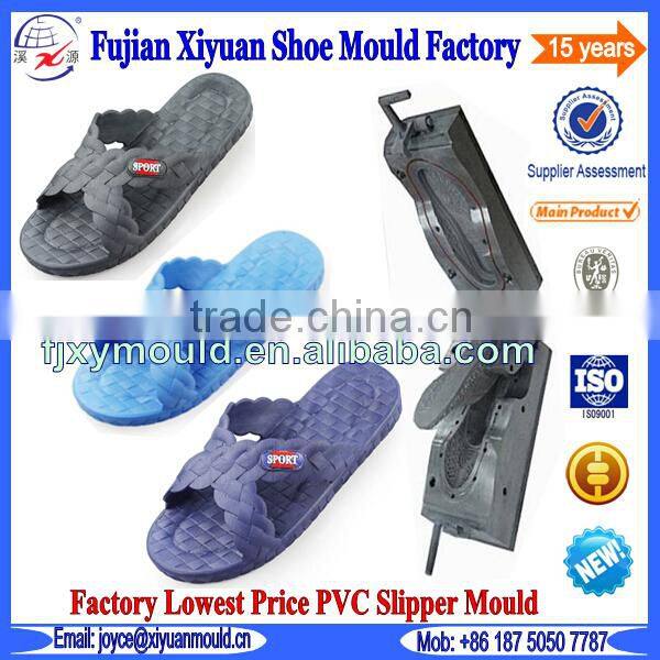 New Design PVC PCU Cross Upper Slipper Casting Die Mold Maker