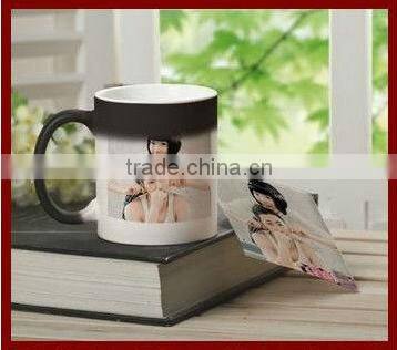 JT-7102 Stoneware Straight Sublimation Coated Mug for Heat Transfer Printing