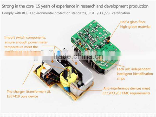 Supper quality with lowest price 4 port usb fast charger,emergency 4 port usb charger,usb power smart charger