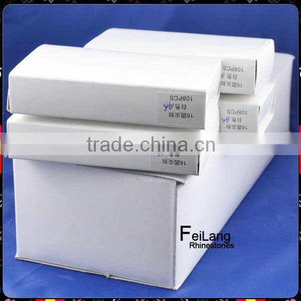 Feilang brand horse eyes flat back glass crystal beads use for garment