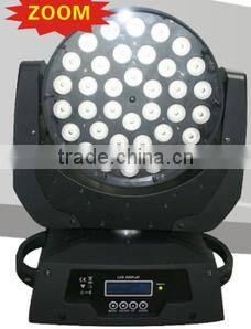2015 Hot selling item A-2092 10w 36pcs RGBW 4 IN 1 led wash with zoom