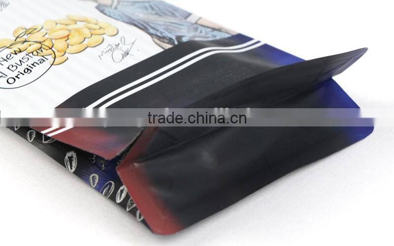 Direct manufacturers eight side sealing nut food zipper bag