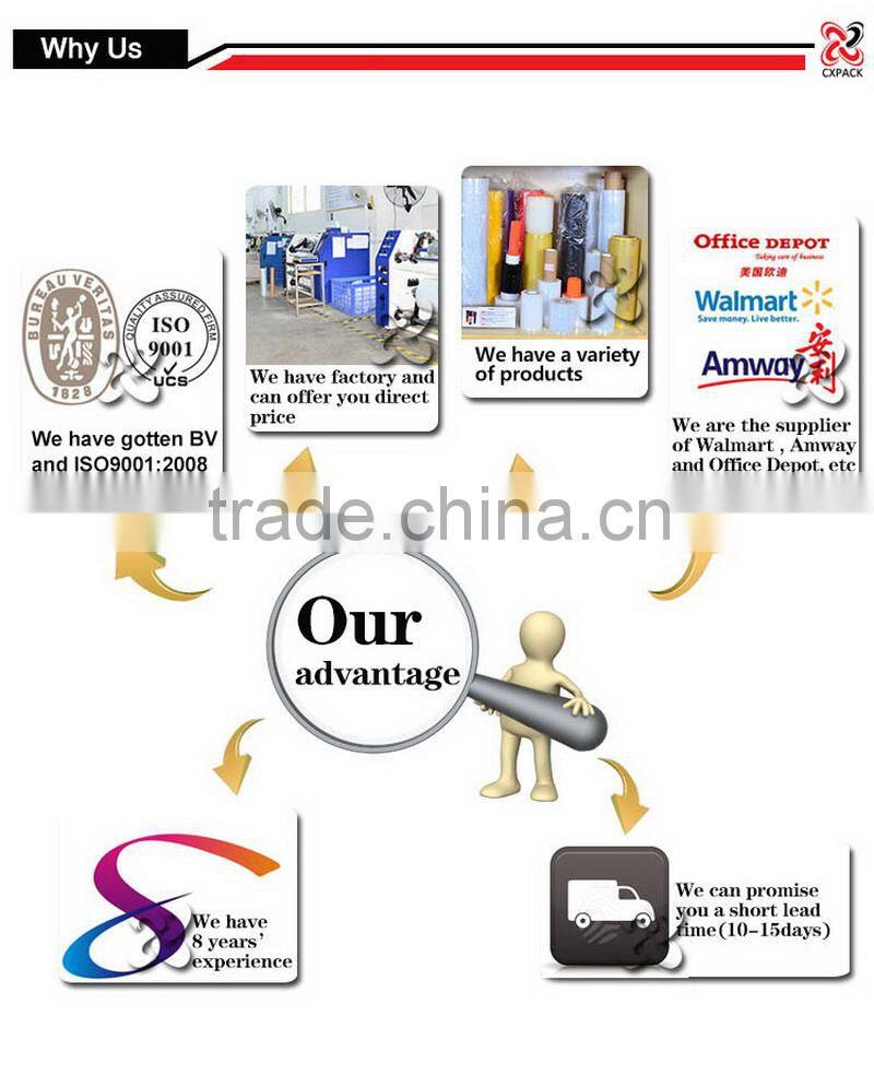 Think soft pe packaging pvc cling wrap film for food wrap