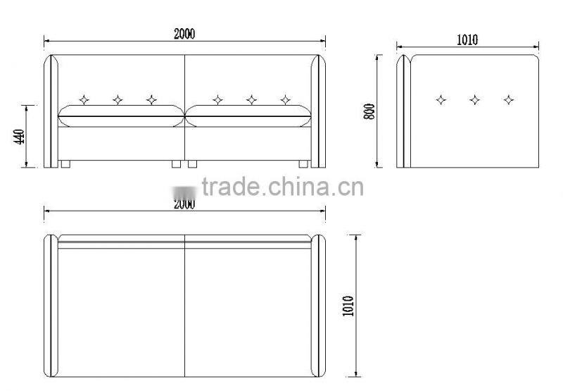 Mariposa sofa replica 2 seater living room couch