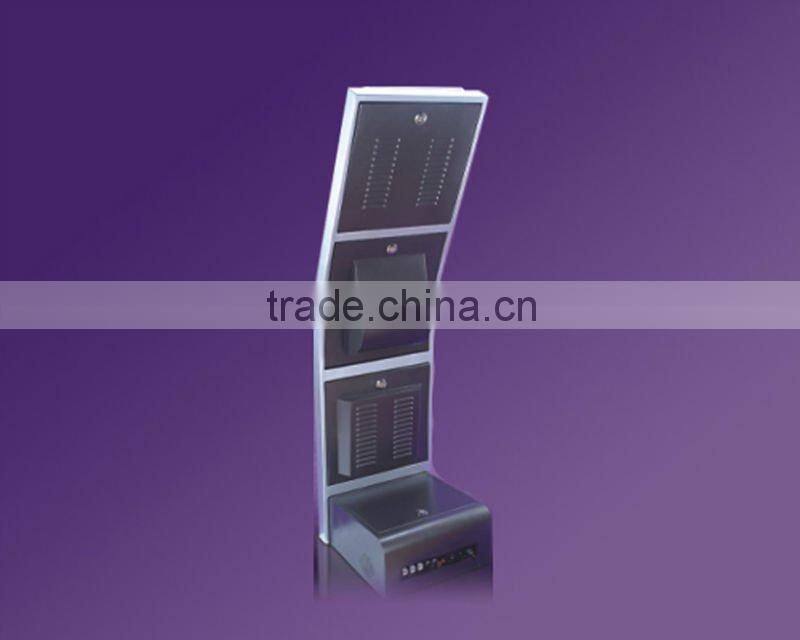 Wireless queue management system for multi-counters and multi services