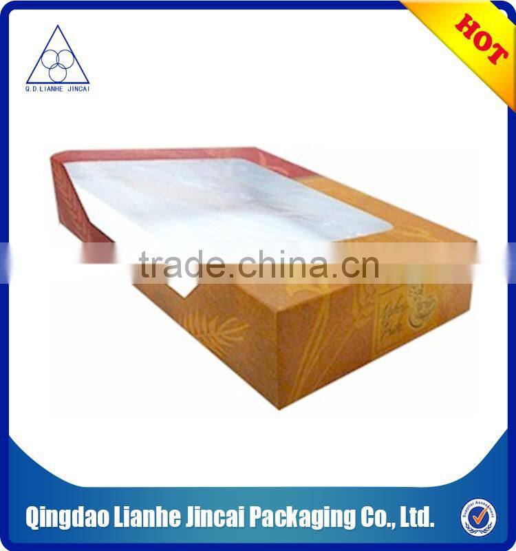 gift boxes with a cleary pvc window