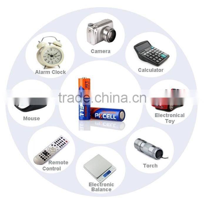 1.5v alkaline battery aa/lr6/am3/um3 bulk package home use battery