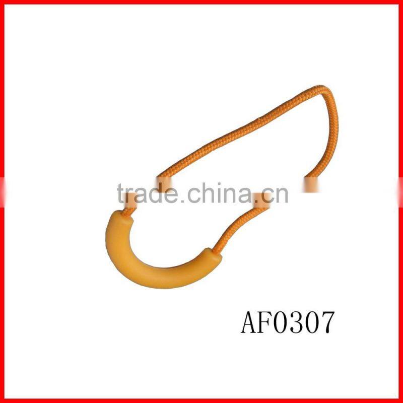 silicone zip puller,silicone zipper slider,soft limber pvc zip puller